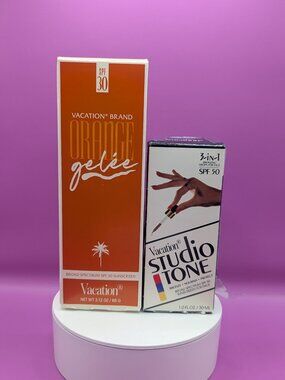 Vacation Brand FS Studio Tone SPF 50 + Orange Gelee SPF 30 NIB Expired 4/2025